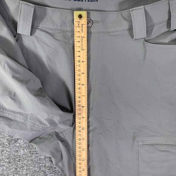 Duluth Flexpedition Pants Men 42x30 Gray Performance Stretch Outdoor Hiking - Picture 9 of 12